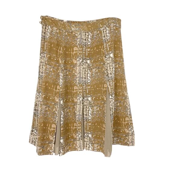 TORY BURCH Hull Skirt Brown Blackwatch 2|XS - Picture 4 of 9